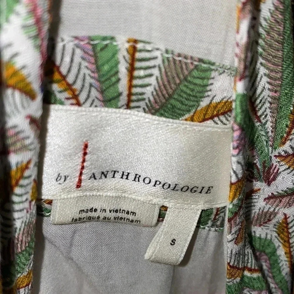 Anthropologie Maddie High Neck Belted Romper Size Small - Picture 8 of 9